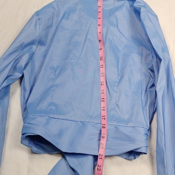 Veranique Young women's cropped blouse size 10 - Picture 9 of 13